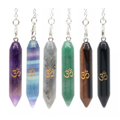 Pêndulo OM pedras naturais - TUDOPARATI