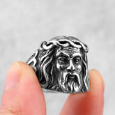 Anel retro - Jesus - TUDOPARATI