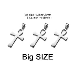Cruz Ankh - Pingente para Colar (5Pcs por lote) - TUDOPARATI
