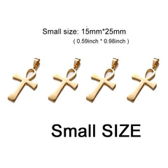 Cruz Ankh - Pingente para Colar (5Pcs por lote) - TUDOPARATI