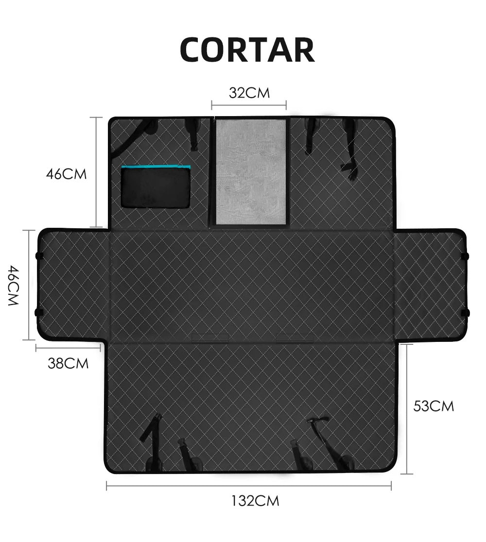 Capa para assento de carro impermeável