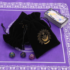 Saco para Tarot preto - TUDOPARATI
