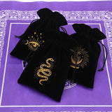 Saco para Tarot preto - TUDOPARATI