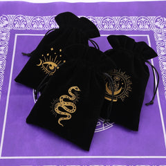 Saco para Tarot preto - TUDOPARATI