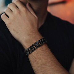 Pulseira de corrente cubana - TUDOPARATI