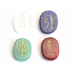4 Peças Reiki Cura Equilíbrio Símbolos - TUDOPARATI
