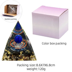 Pirâmide Energética Orgonite Reiki - TUDOPARATI