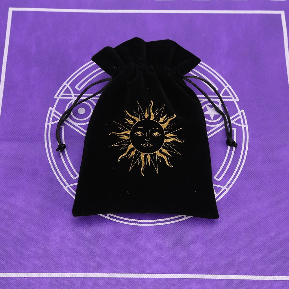Saco para Tarot preto - TUDOPARATI