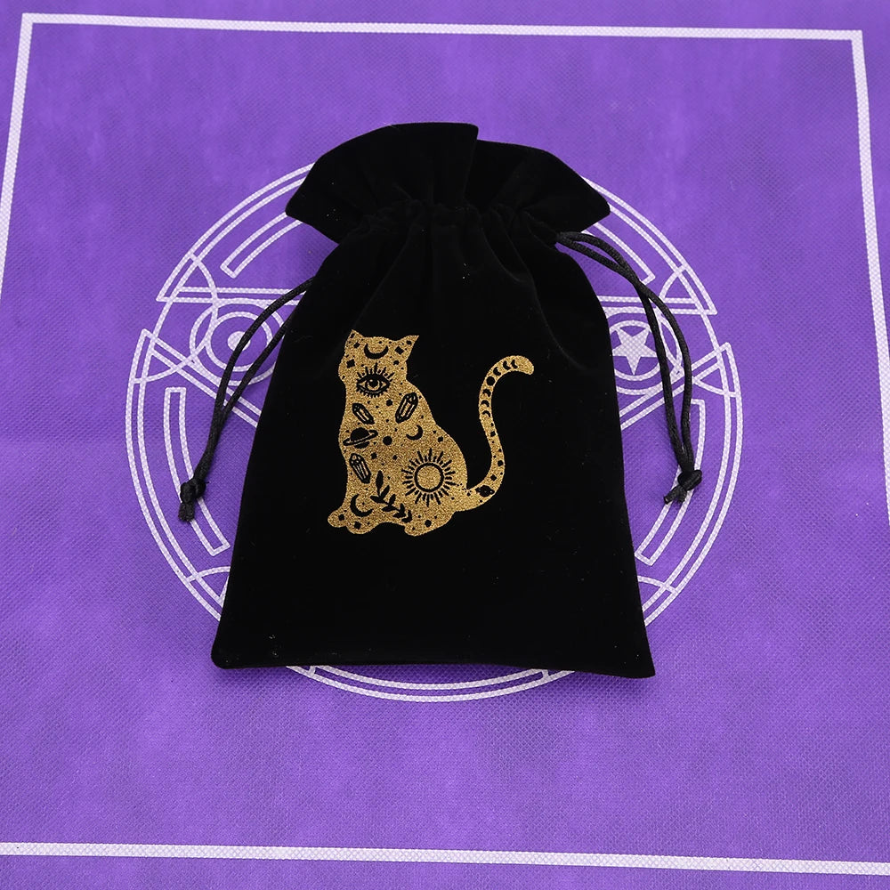 Saco para Tarot preto - TUDOPARATI
