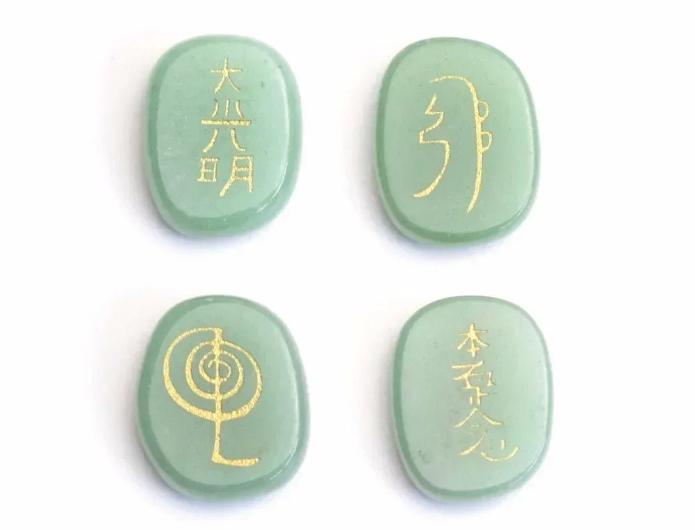 4 Peças Reiki Cura Equilíbrio Símbolos - TUDOPARATI