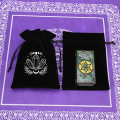 Saco para Tarot preto - TUDOPARATI
